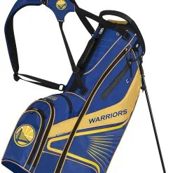 Team Golf NBA The Gridiron III Team Effort Stand Bag -Golf Clubs Shop NBA Stand Bag Warrriors