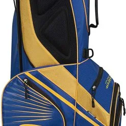 Team Golf NBA The Gridiron III Team Effort Stand Bag -Golf Clubs Shop NBA Stand Bag Warrriors 2