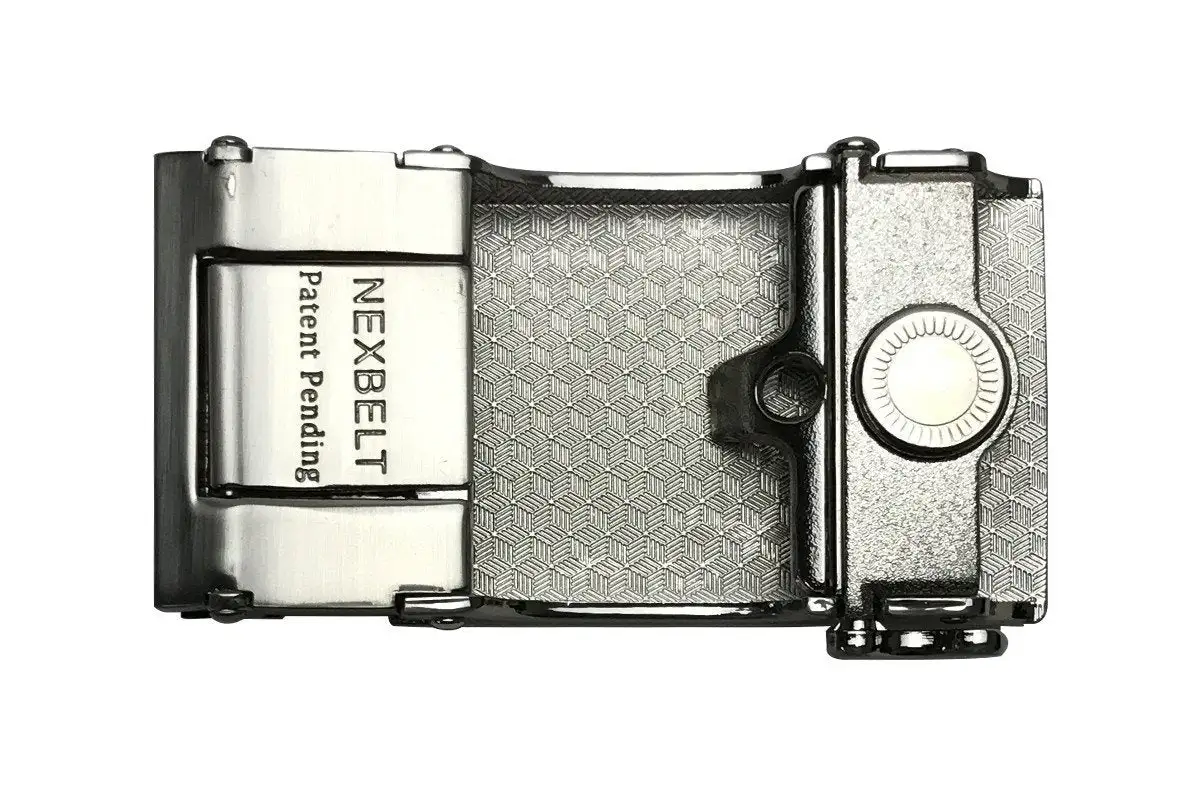 NexBelt Faith Series Classic Cross Nickel Finish With Gunmetal Cross 7 NexBelt Faith Series Classic Cross Nickel Finish With Gunmetal Cross - Image 5