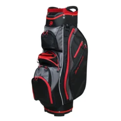 Hireko Orlimar Golf CRX Cart Bag With Removable Cooler -Golf Clubs Shop Orlimar CRX Cooler Bag Black Red 0