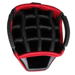 Hireko Orlimar Golf CRX Cart Bag With Removable Cooler -Golf Clubs Shop Orlimar CRX Cooler Bag Black Red 6