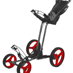 Sun Mountain Pathfinder PX4 Golf Push Carts -Golf Clubs Shop Pathfinder4MagneticGray Red