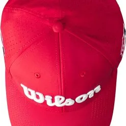 Wilson Performance Mesh Hat -Golf Clubs Shop PerformanceMesh 2023 Red 3