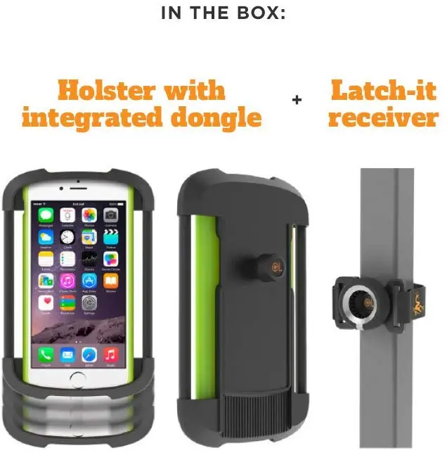 J And M Frogger Golf Phone Latch-It Golf Cart Mount 5 J And M Frogger Golf Phone Latch-It Golf Cart Mount - Image 3