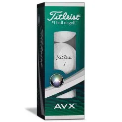 CaddiesShack Titleist AVX Golf Balls - Previous Model -Golf Clubs Shop Pro AVX 2019 Sleeve
