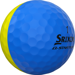 Cleveland Golf Srixon Q-Star Tour Divide Golf Balls - Dozen -Golf Clubs Shop Q StarDivideBlueYellowBall