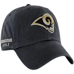 Bridgestone Golf '47 Brand NFL Clean Up Hats -Golf Clubs Shop Rams 5d6d07a2 dd85 4a19 b18c e9659d6dbfb6