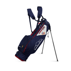 Sun Mountain Golf 2022 UltraLight 2.5+ 4-Way Stand Carry Bag -Golf Clubs Shop SM25Navy White Red