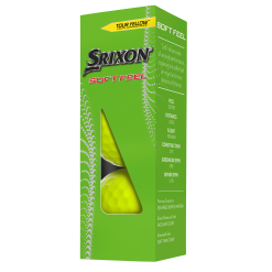 Cleveland Golf Srixon Soft Feel Golf Balls -Golf Clubs Shop SOFTFEEL13Sleeve TourYellow