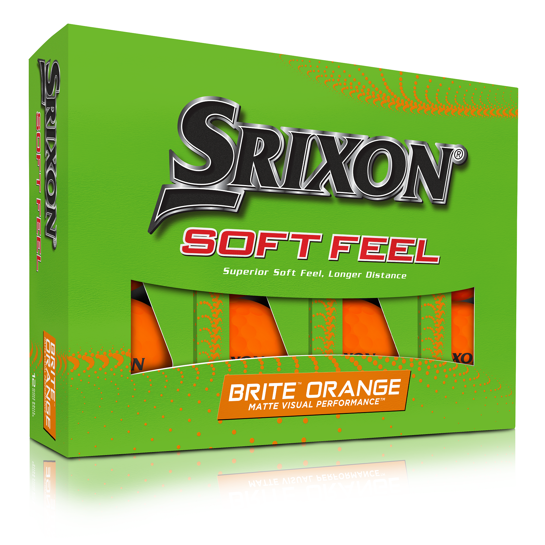 Cleveland Golf Srixon Soft Feel Brite Matte Color Golf Balls 4 Cleveland Golf Srixon Soft Feel Brite Matte Color Golf Balls - Image 2