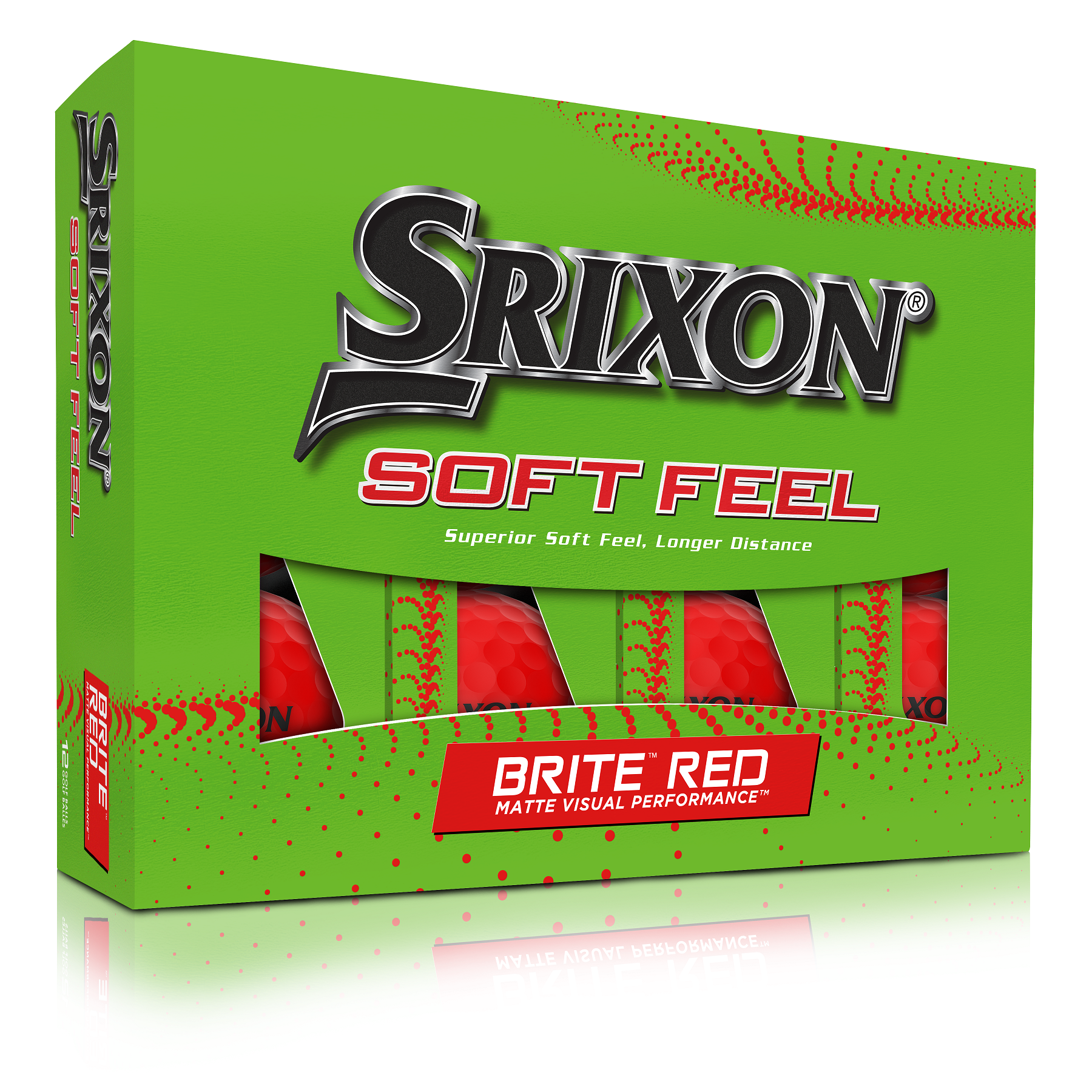 Cleveland Golf Srixon Soft Feel Brite Matte Color Golf Balls 18 Cleveland Golf Srixon Soft Feel Brite Matte Color Golf Balls - Image 16