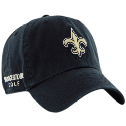 Bridgestone Golf '47 Brand NFL Clean Up Hats -Golf Clubs Shop Saints