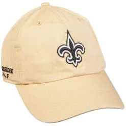 CaddiesShack Bridgestone Golf '47 Brand NFL Clean Up Hats (Alternate Colors) -Golf Clubs Shop Saints Alt db37aa94 1736 412e bd4d 3cd1704cdf89