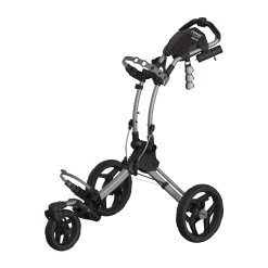 Proactive Clicgear Golf 3-Wheel Rovic Swivel Push Cart Model RV1s -Golf Clubs Shop Silver