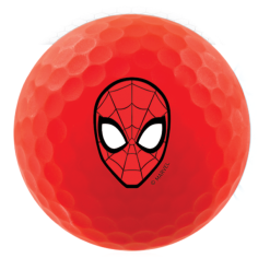 Volvik Marvel Vivid Marvel X Character Golf Balls -Golf Clubs Shop Spider Man Ball Red