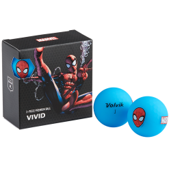 Volvik Marvel Character Golf Ball 4 Pack -Golf Clubs Shop Spider Man Square 0c450344 0c92 4072 b213 1855a00105e1