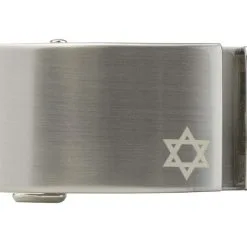 NexBelt Faith Star Of David Nickel Buckle Only
