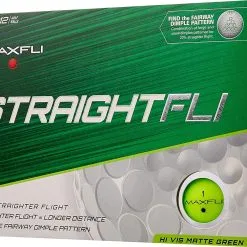 Golf Works Maxfli StraightFli Golf Balls -Golf Clubs Shop StraightFli Matte Green
