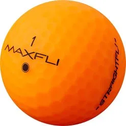 Golf Works Maxfli StraightFli Golf Balls -Golf Clubs Shop StraightFli Matte Orange 2