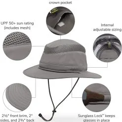 Sunday Afternoons Sunday Afternoon Charter Escape Hat -Golf Clubs Shop SundayAfternoonCharterEscapeCharcoal1