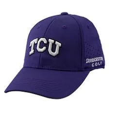 Bridgestone Golf NCAA MVP Performance Caps / Hats -Golf Clubs Shop TCU
