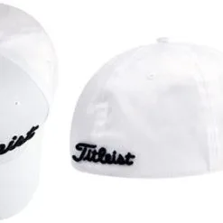 2nd Swing Titleist Performance Twill Golf Hat - White/Black -Golf Clubs Shop TitelistPerformanceTwill2017HatWhite 8495964 4