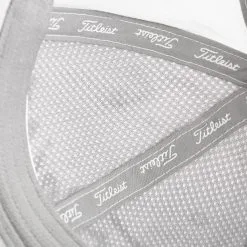 Hireko Titleist Featherweight Golf Hat - White/Black -Golf Clubs Shop TitleistFeatherlightHatWhiteBlack 6