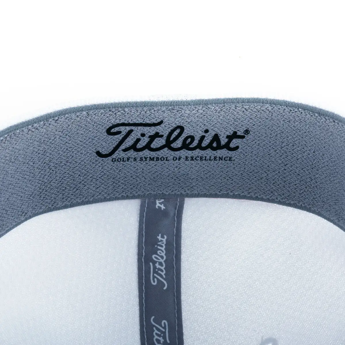 Hireko Titleist Golf Tour Elite Fitted Hat - White/Navy 5 Hireko Titleist Golf Tour Elite Fitted Hat - White/Navy - Image 3