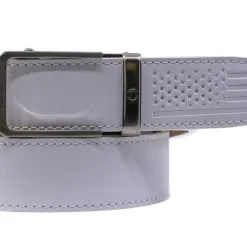 Nexbelt Heritage USA Collection -Golf Clubs Shop USAHeritageEmbossedWhitePCH6243 2