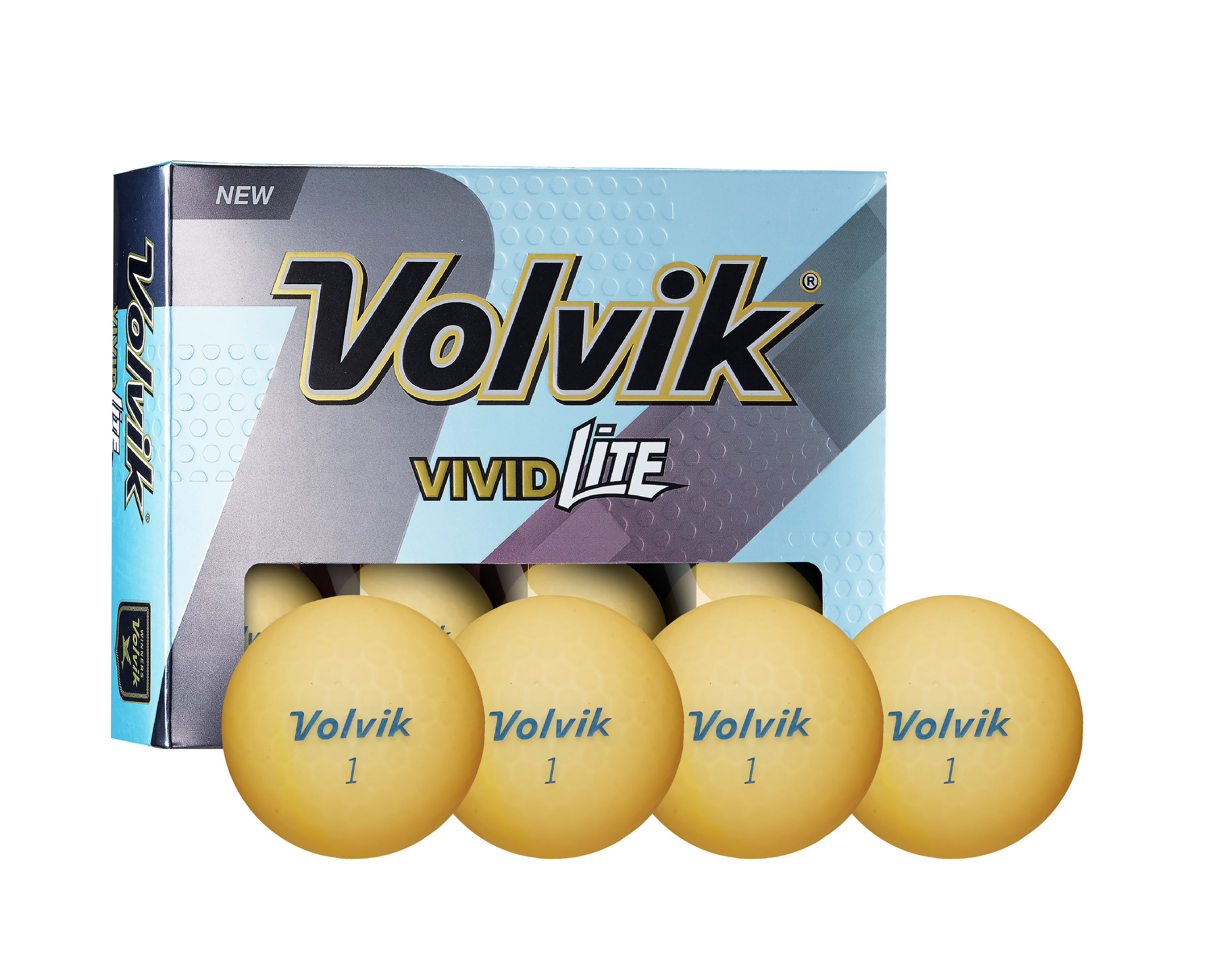 Volvik Vivid Lite Matte Finish Golf Balls - Sale! 6 Volvik Vivid Lite Matte Finish Golf Balls - Sale! - Image 4