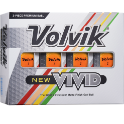 Volvik Vivid Matte Finish Golf Balls - Dozen -Golf Clubs Shop Vivid SO