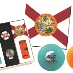 Volvik Golf Special Edition State & City Gift Packs -Golf Clubs Shop Volvik Vivid Florida State Balls
