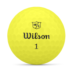 Wilson Staff Duo Soft 2.5 Golf Balls -Golf Clubs Shop WG2006120 3 Duo Soft BallStamp Yellow