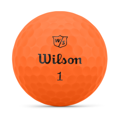 Wilson Staff Duo Soft 2.5 Golf Balls -Golf Clubs Shop WG2006122 3 Duo Soft BallStamp Orange