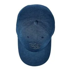 Wilson Staff One Touch Golf Hats -Golf Clubs Shop WGH5940BU WS One Touch Denim Blue Top