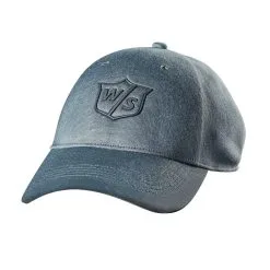 Wilson Staff One Touch Golf Hats -Golf Clubs Shop WGH594LGY WS One Touch Ash LightGrey Front