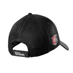 Wilson Staff Tour Mesh Golf Hats -Golf Clubs Shop WGH6100BL 1 WS Wilson Tour Mesh Black Back.png.cq5dam.web .1200.1200