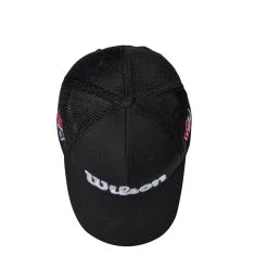 Wilson Staff Tour Mesh Golf Hats -Golf Clubs Shop WGH6100BL 3 WS Wilson Tour Mesh Black Top.png.cq5dam.web .1200.1200