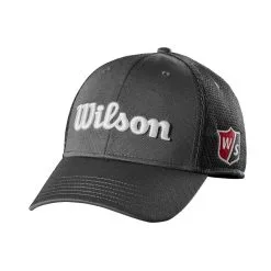 Wilson Staff Tour Mesh Golf Hats -Golf Clubs Shop WGH6100GY 0 WS Wilson Tour Mesh Grey Front.png.cq5dam.web .1200.1200