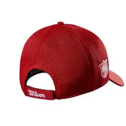 Wilson Staff Tour Mesh Golf Hats -Golf Clubs Shop WGH6100RD 1 WS Wilson Tour Mesh Red Back.png.cq5dam.web .1200.1200