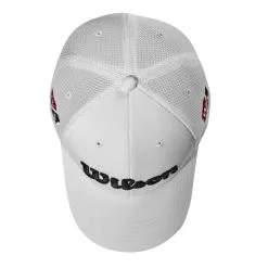 Wilson Staff Tour Mesh Golf Hats -Golf Clubs Shop WGH6100WH 3 WS Wilson Tour Mesh White Top.png.cq5dam.web .1200.1200