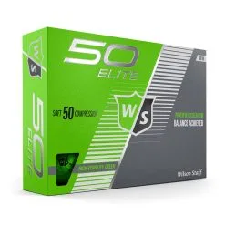 Wilson Staff 50 Elite Golf Balls 36 Wilson Staff 50 Elite Golf Balls -Golf Clubs Shop WGWP17940 2019 50 Elite Green Right Hero