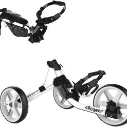 Proactive Clicgear Golf 3-Wheel Push Cart Model 4.0 26 Proactive Clicgear Golf 3-Wheel Push Cart Model 4.0 -Golf Clubs Shop White 0