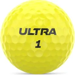 Wilson Ultra Golf Balls - 15 Pack 12 Wilson Ultra Golf Balls - 15 Pack -Golf Clubs Shop WilsonUltra 2023 Distance Yellow 1