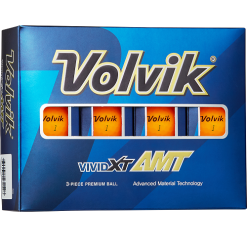 Volvik 2020 Vivid XT AMT Matte Finished Golf Balls -Golf Clubs Shop XT AMT Orange