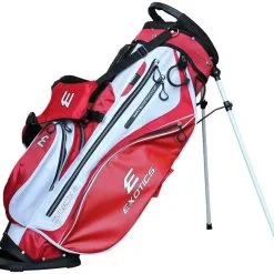 Tour Edge Exotics Xtreme 4 Stand Bags -Golf Clubs Shop Xtreme 4 Carry Bag Red White