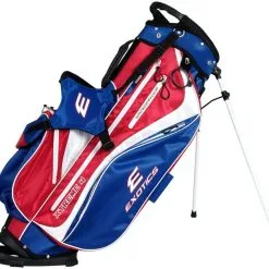 Tour Edge Exotics Xtreme 4 Stand Bags -Golf Clubs Shop Xtreme 4 Carry Bag Red White Blue