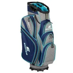 Tour Edge Exotics Xtreme 4 Cart Bags -Golf Clubs Shop Xtreme 4 Cart Bag Navy Scratch Plaid Teal