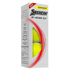 Cleveland Golf Srixon Z-Star XV Tour Golf Balls -Golf Clubs Shop Z STARXV8 Sleeve TourYellow FLIP