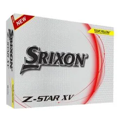 Cleveland Golf Srixon Z-Star XV Tour Golf Balls -Golf Clubs Shop Z StarXV8TourYellow1
